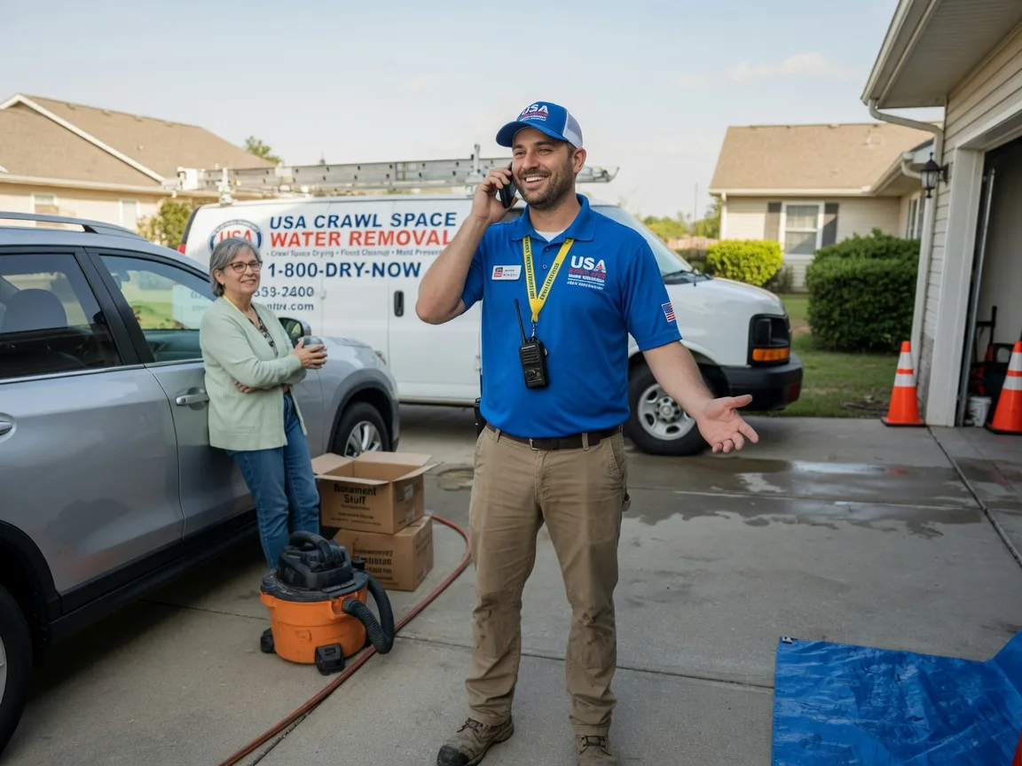 Crawl Space Water Removal Seaford, DE FAQs